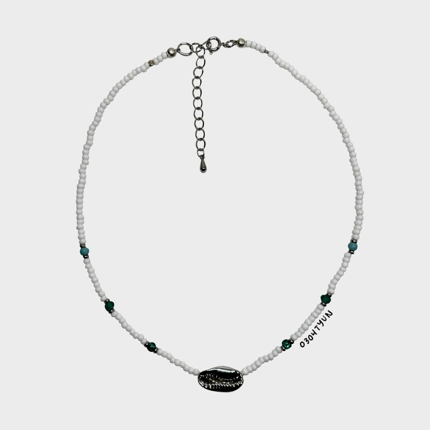 yeonjun inspired beaded necklace