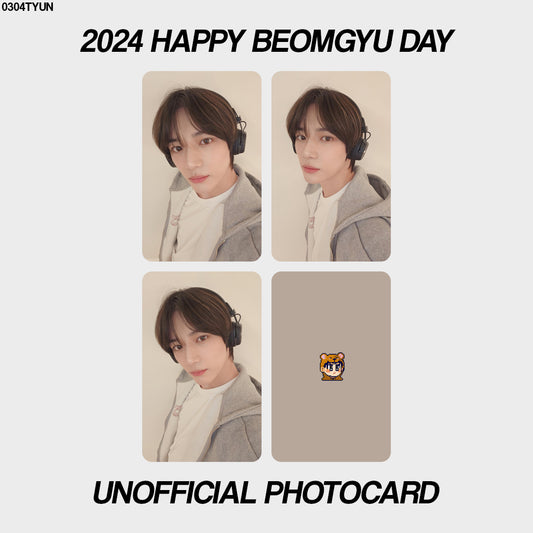 [unofficial photocard] 2024 happy beomgyu day