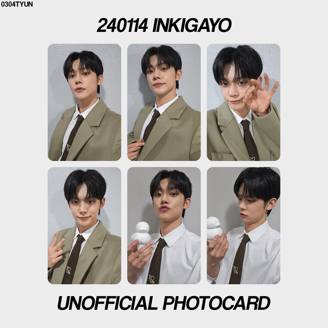 [unofficial photocard] 240114 inkigayo