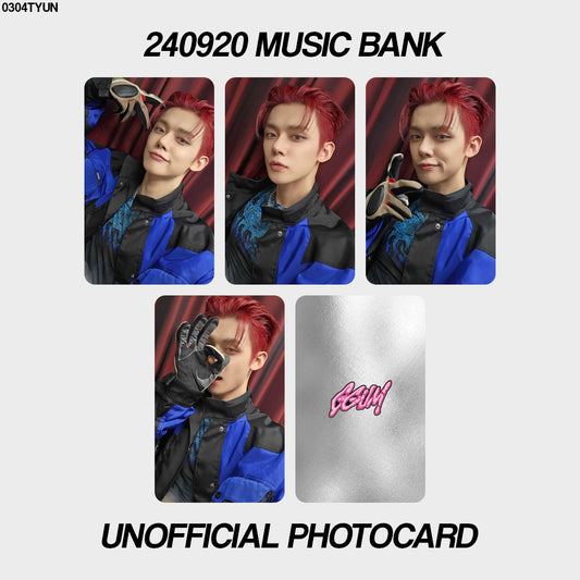 [unofficial photocard] 240920 ggum music bank