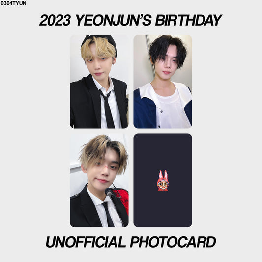 [unofficial photocard] happy yeonjun day 2023