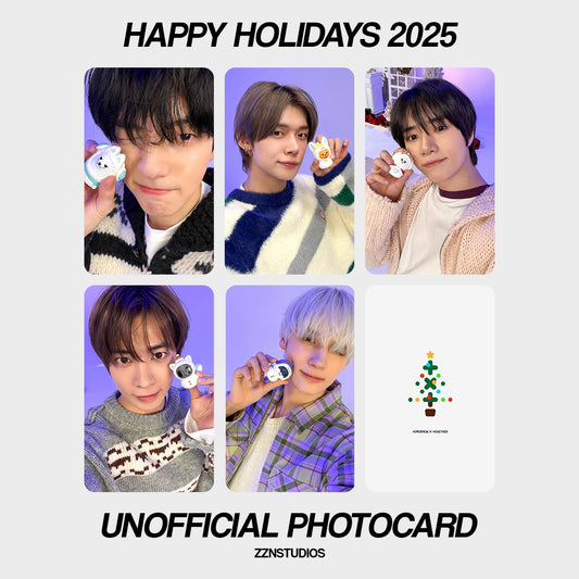 [unofficial photocard] happy holidays 2025