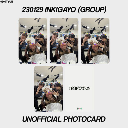 [unofficial photocard] 230129 inkigayo (group)