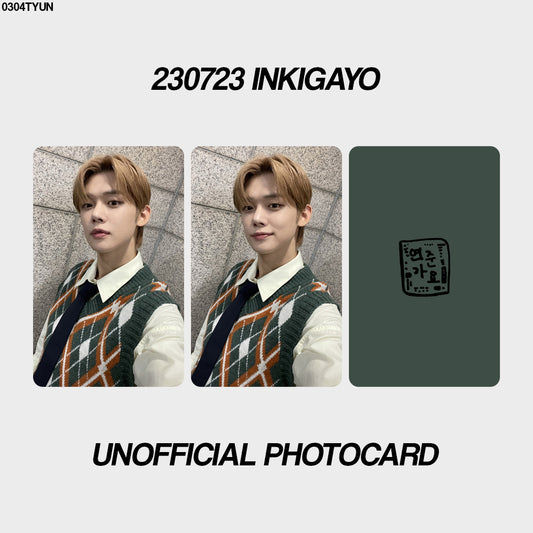[unofficial photocard] 230723 inkigayo