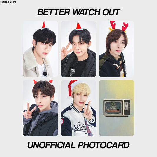 [unofficial photocard] better watch out