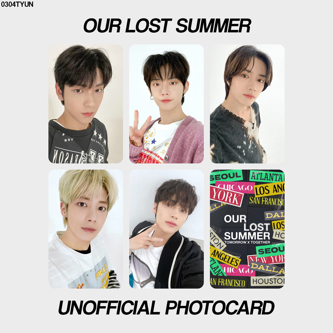 [unofficial photocard] our lost summer