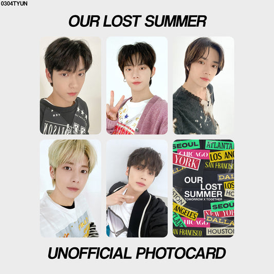 [unofficial photocard] our lost summer