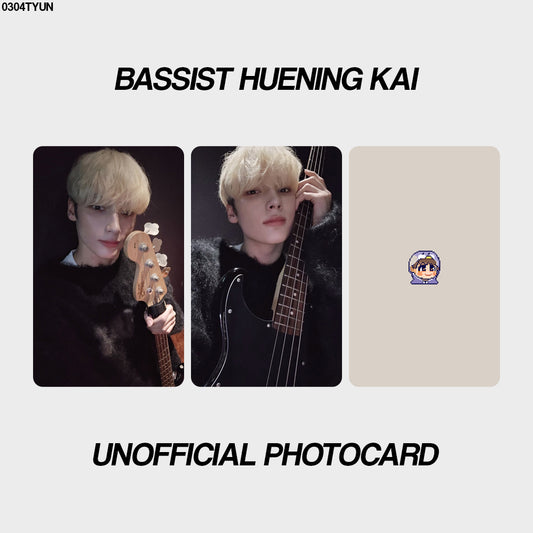 [unofficial photocard] bassist huening kai