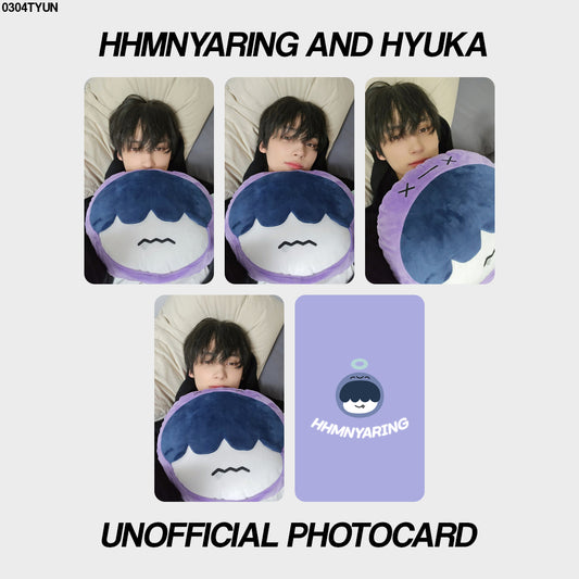[unofficial photocard] hhmnyaring and hyuka