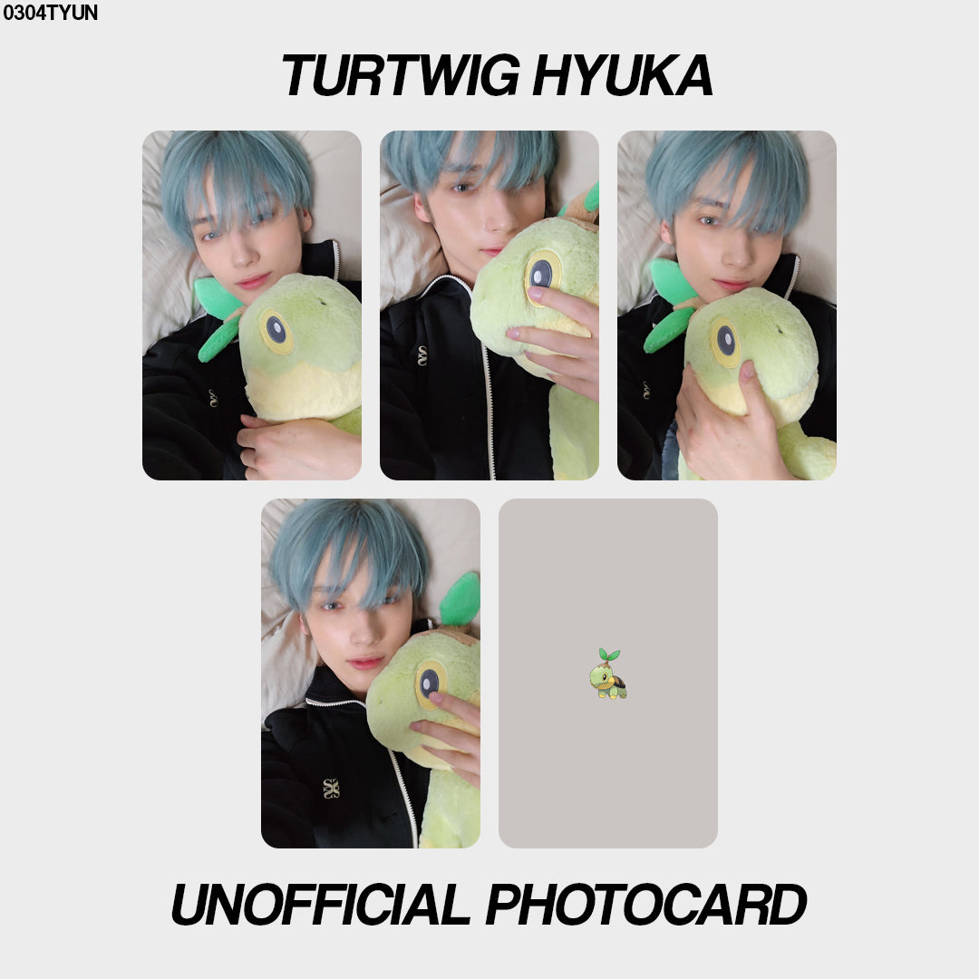 [unofficial photocard] turtwig hyuka