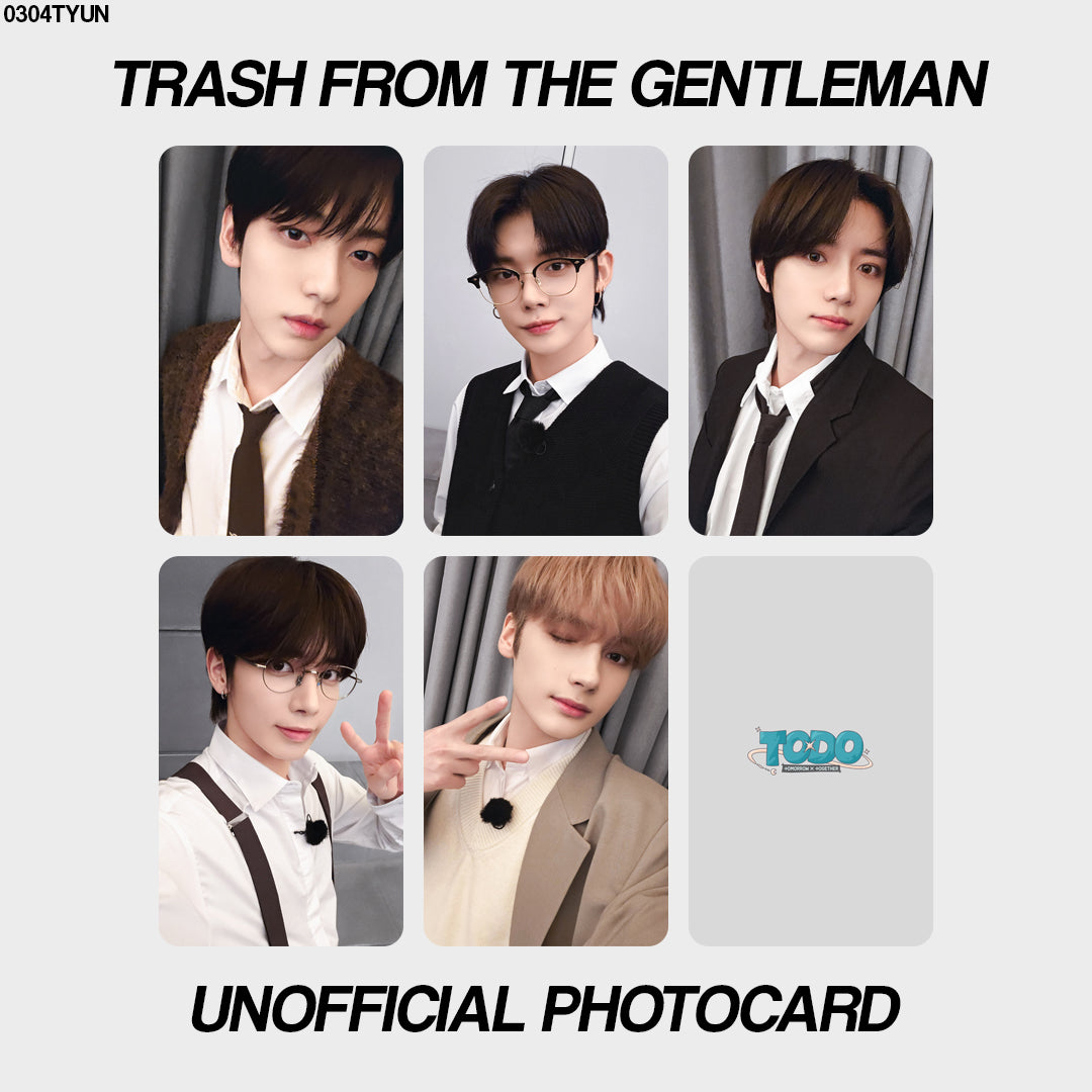 [unofficial photocard] trash from the gentleman
