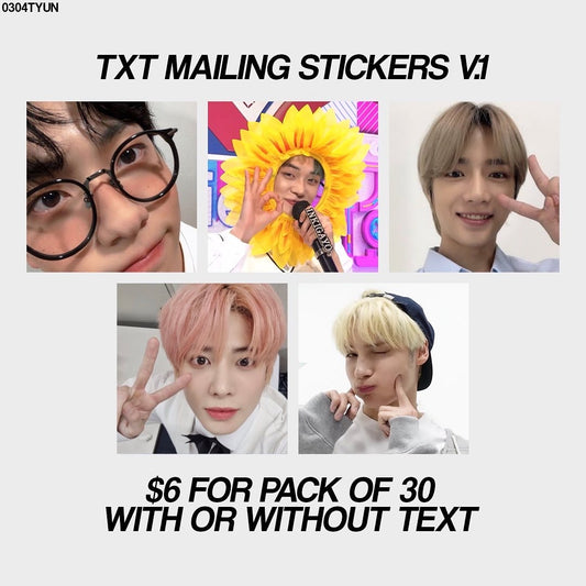txt mailing stickers v.1