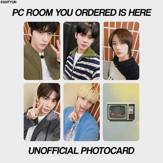 [unofficial photocard] pc room you ordered is here