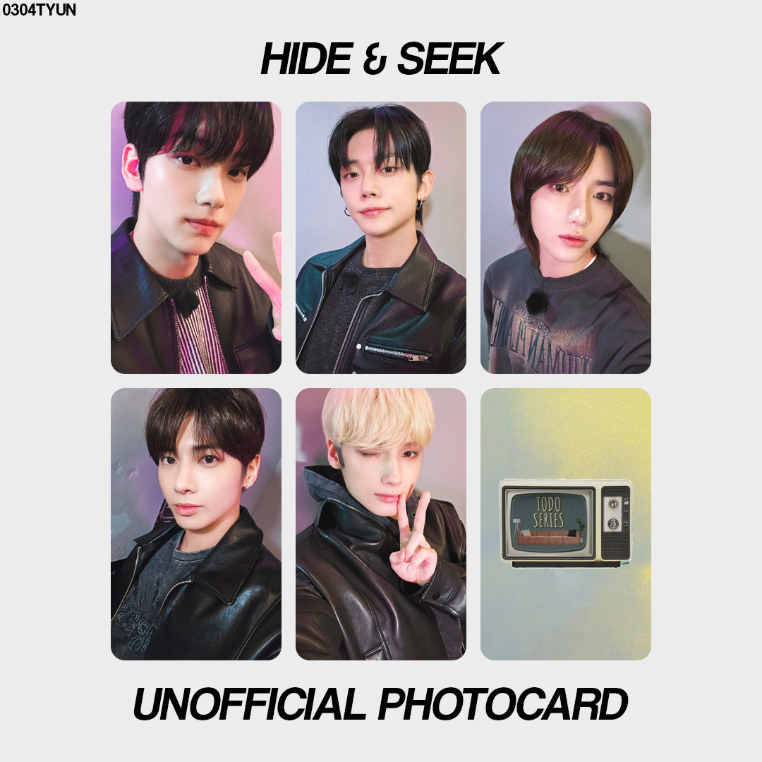 [unofficial photocard] hide & seek