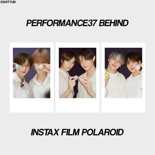 [instax polaroid] performance37 behind