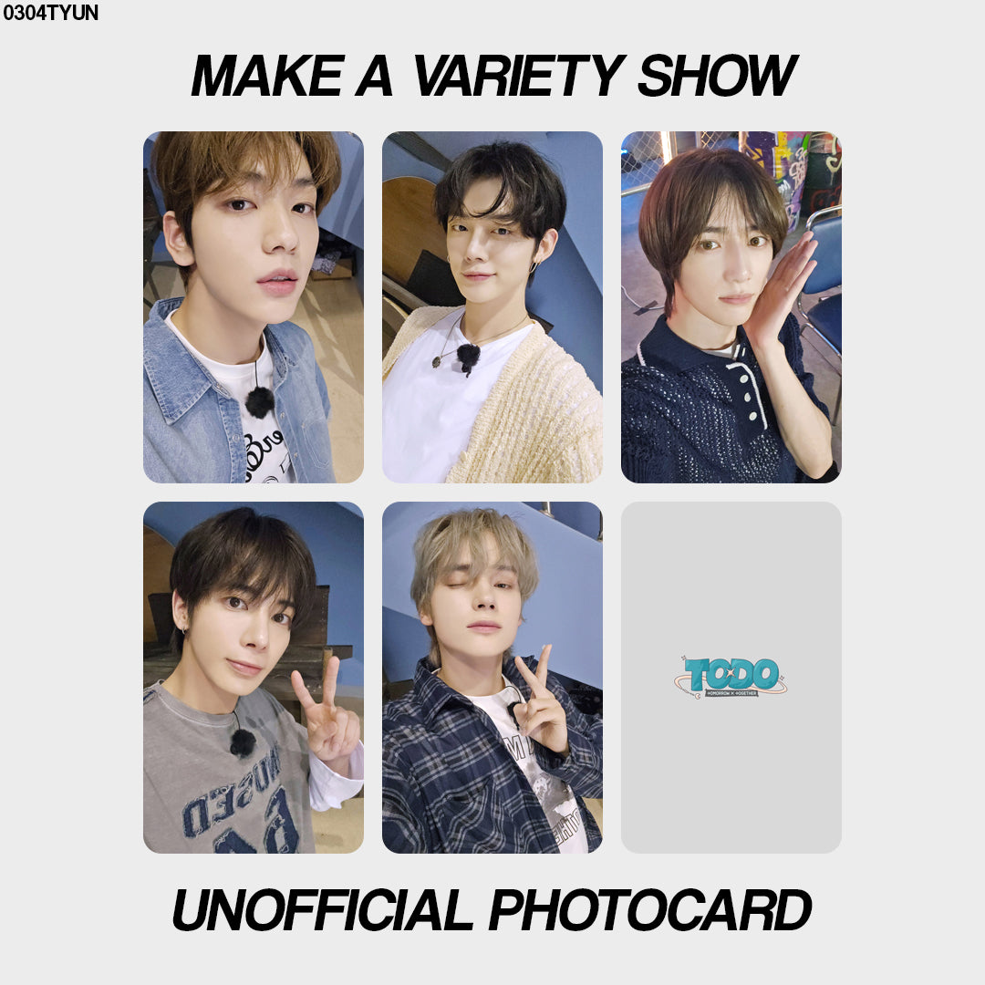 [unofficial photocard] make a variety show