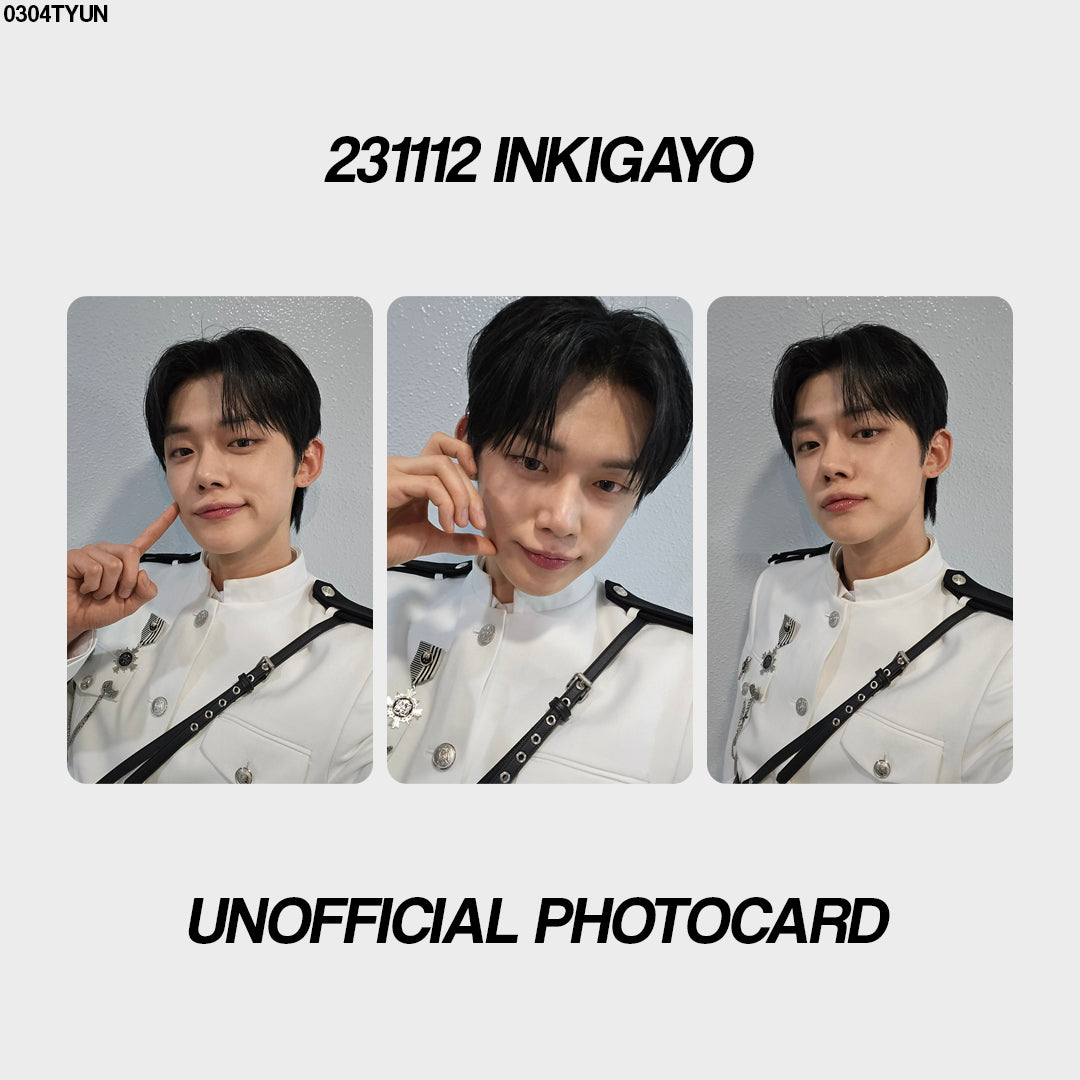 [unofficial photocard] 231112
