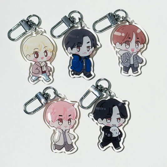 txt 1n2d acrylic keychain (temptation ver)