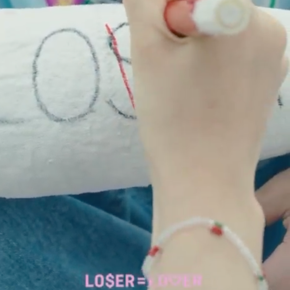 lo$er=lo♡er taehyun inspired cherry bracelet & ring