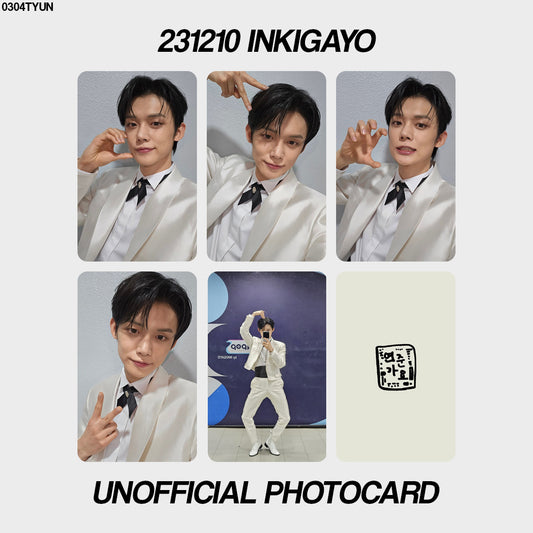 [unofficial photocard] 231210 inkigayo