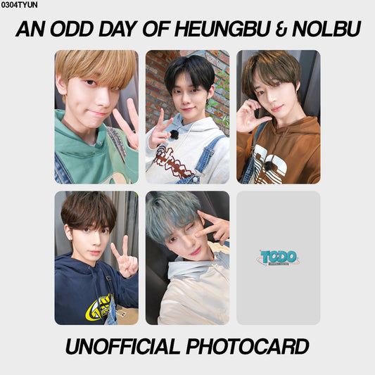 [unofficial photocard] an odd day of heungbu & nolbu