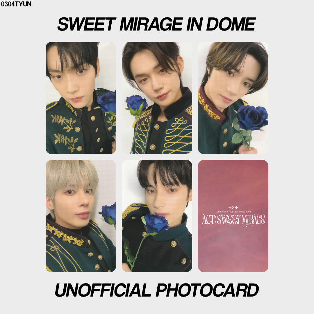 [unofficial photocard] sweet mirage in dome