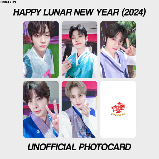[unofficial photocard] happy lunar new year (2024)