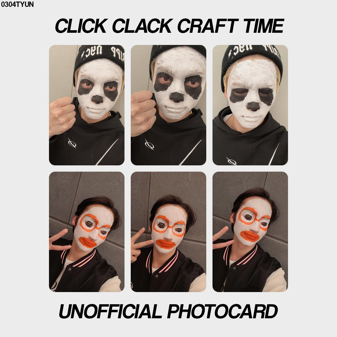 [unofficial photocard] click clack craft time