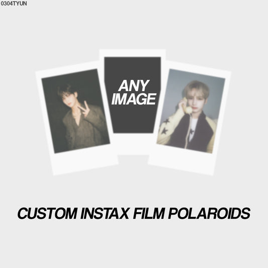 [instax polaroid] custom instax polaroids