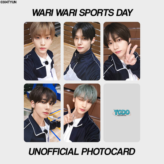 [unofficial photocard] wari wari sports day