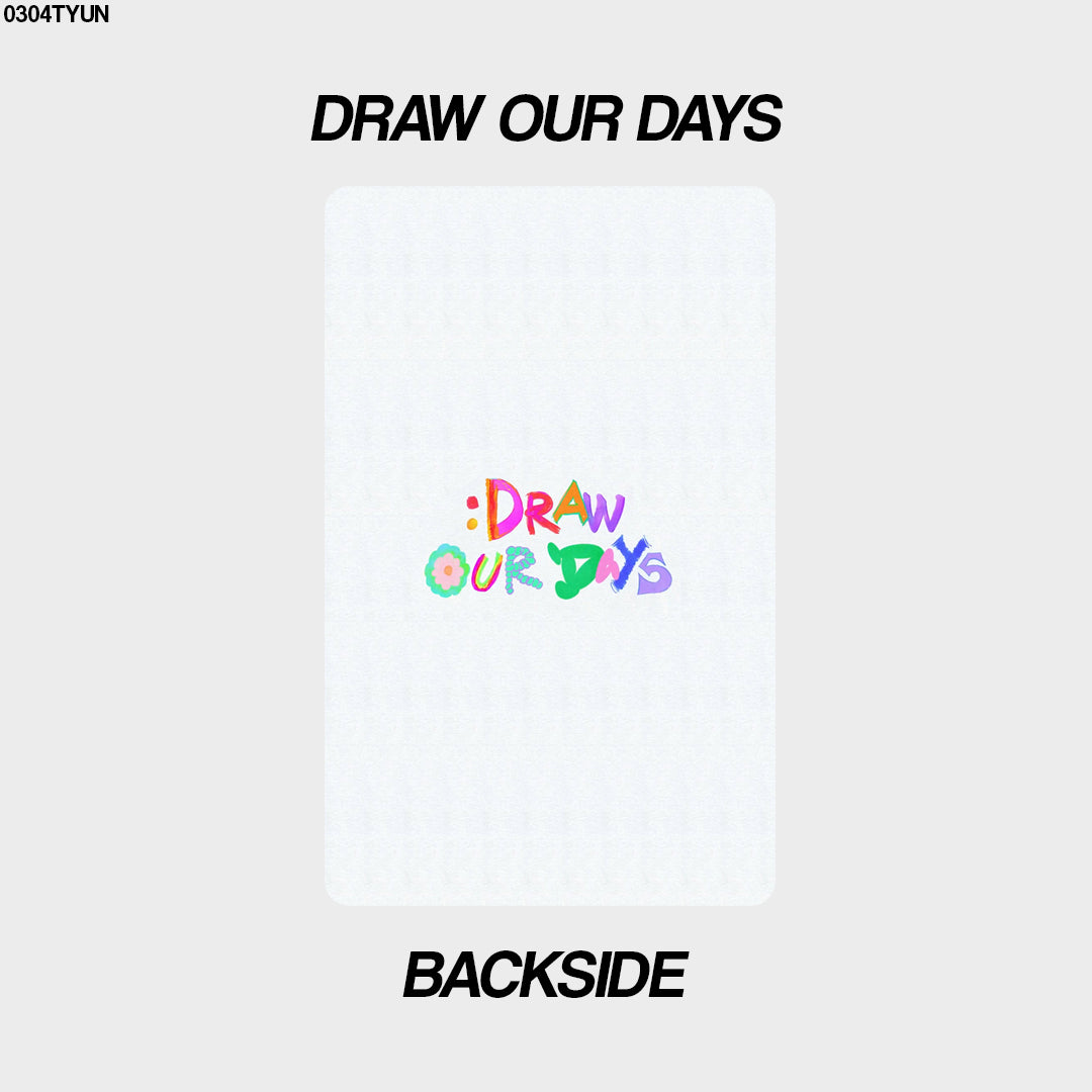 [unofficial photocard] draw our days v.2