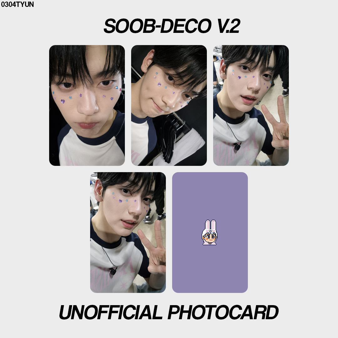[unofficial photocard] soob-deco v.2