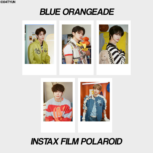 [instax polaroid] blue orangeade