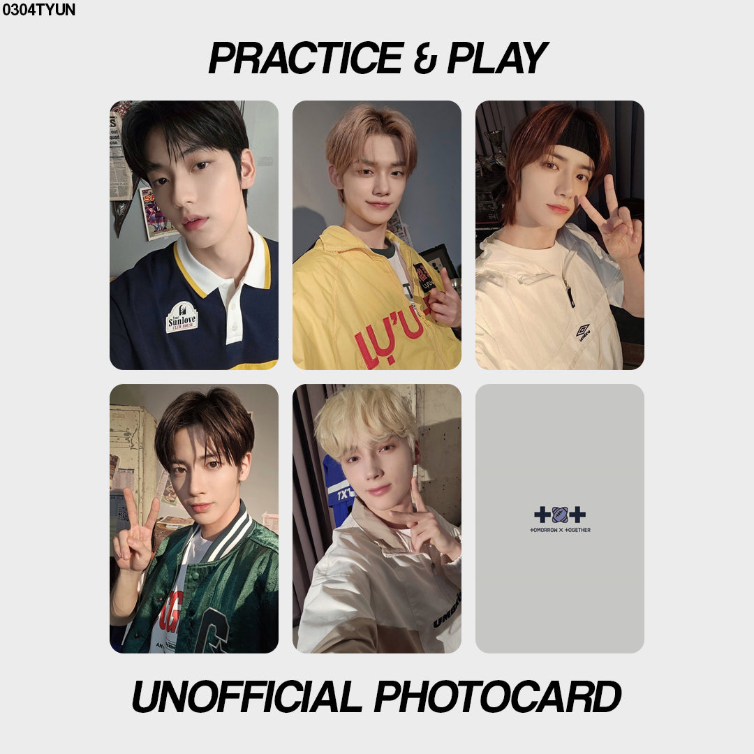 [unofficial photocard] practice & play