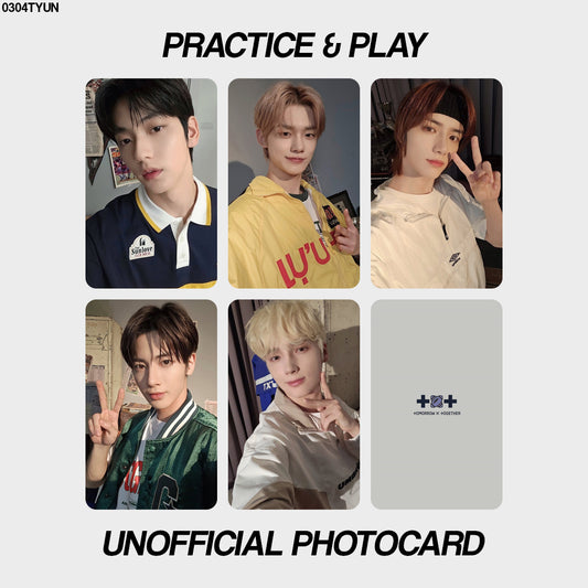 [unofficial photocard] practice & play