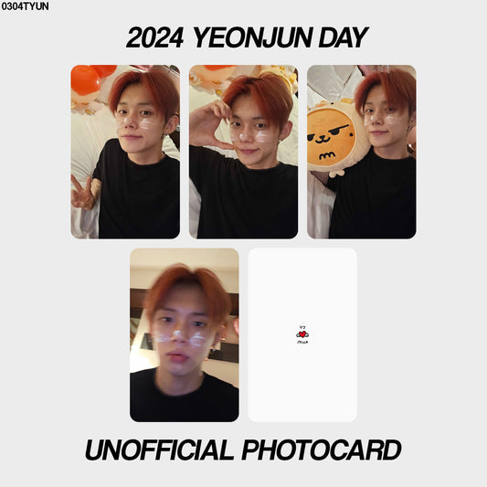 [unofficial photocard] 2024 yeonjun day