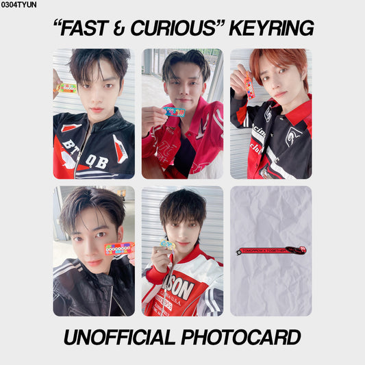 [unofficial photocard] "fast & curious" keyring