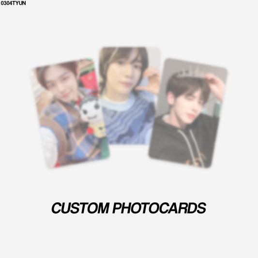 [unofficial photocard] custom photocards