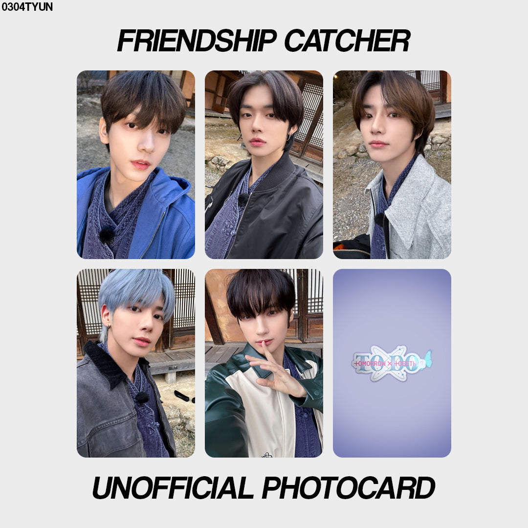 [unofficial photocard] friendship catcher