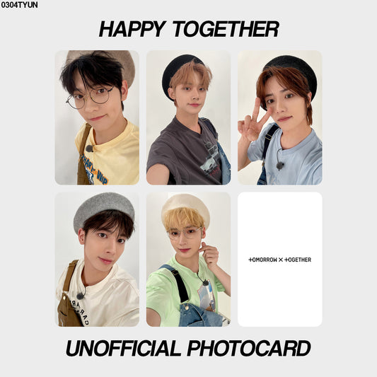 [unofficial photocard] happy x together