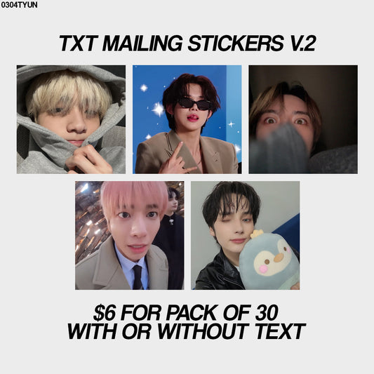 txt mailing stickers v.2