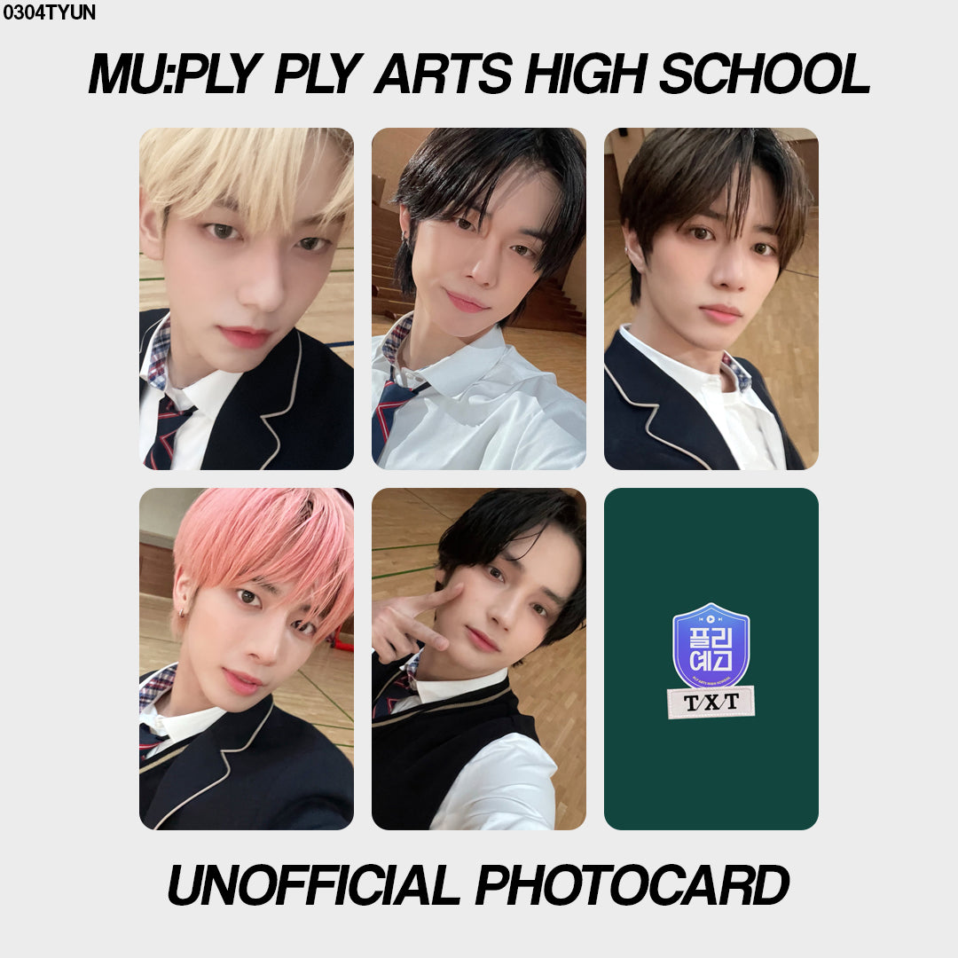 [unofficial photocard] mu:ply ply arts high school