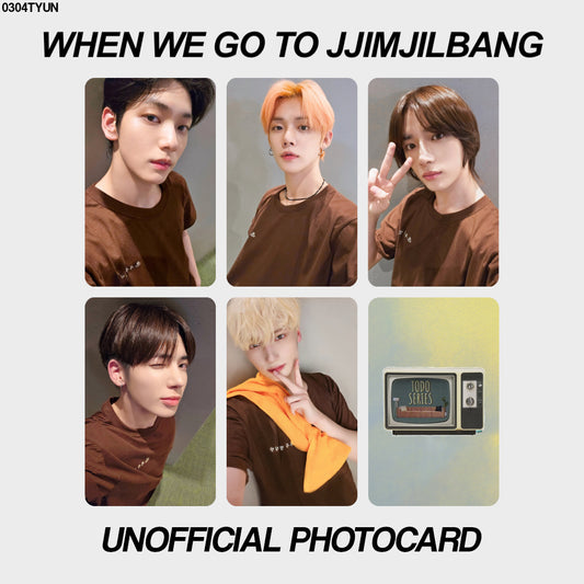 [unofficial photocard] when we go to jjimjilbang