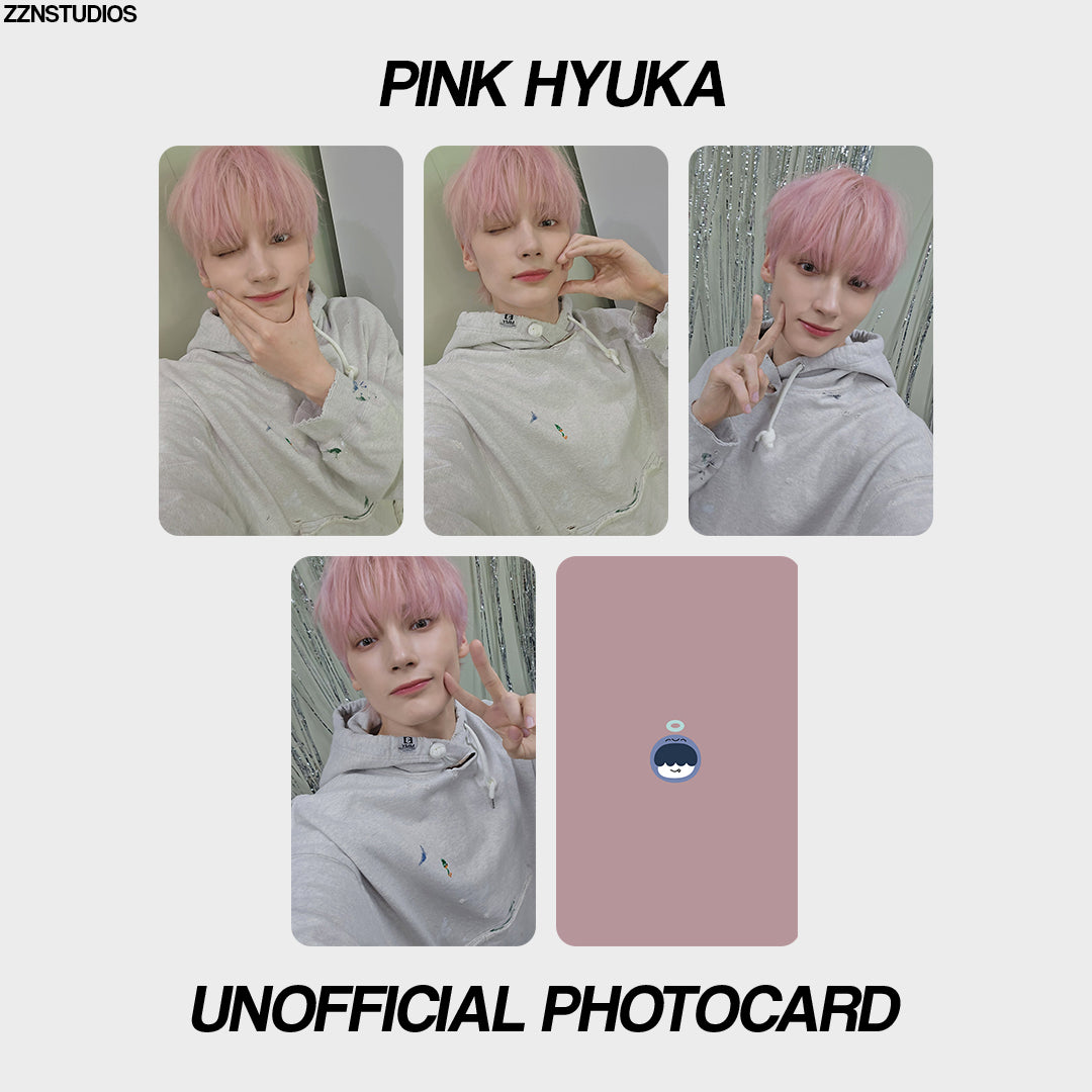 [unofficial photocard] pink hyuka