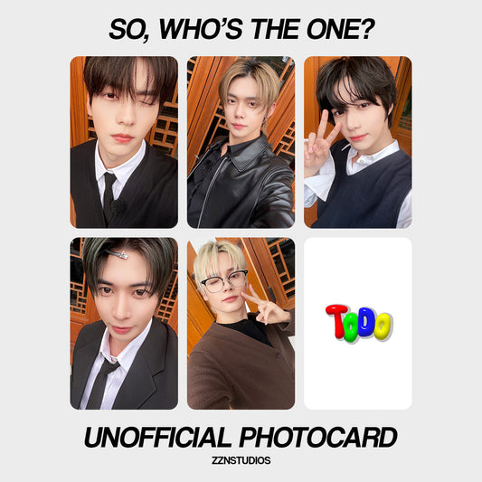 [unofficial photocard] so, who's the one?