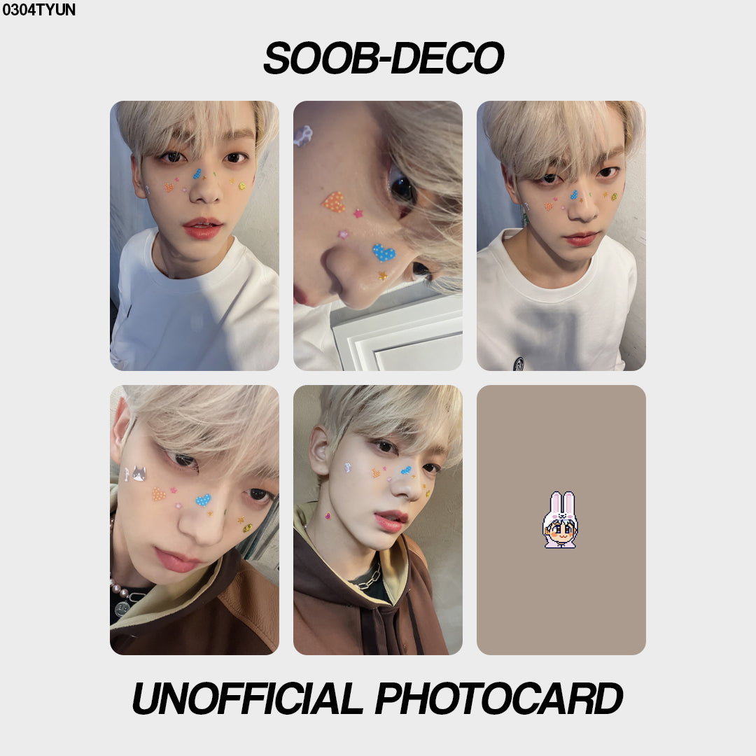 [unofficial photocard] soob-deco