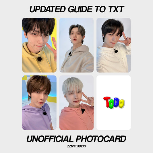[unofficial photocard] updated guide to txt